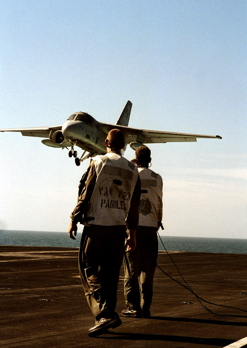 S-3 Viking, by this point the anti submarine mission had been replaced and they were used for in flight refueling.